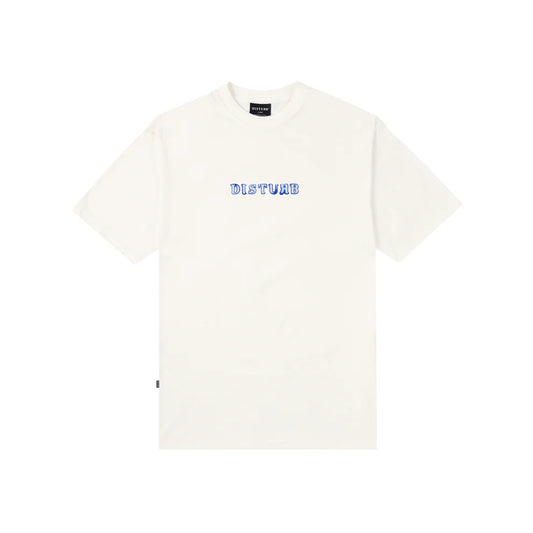 Heat Logo T-Shirt In Off-White - DISTURB LTDA
