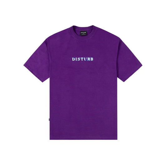 Heat Logo T-Shirt In Purple - DISTURB LTDA