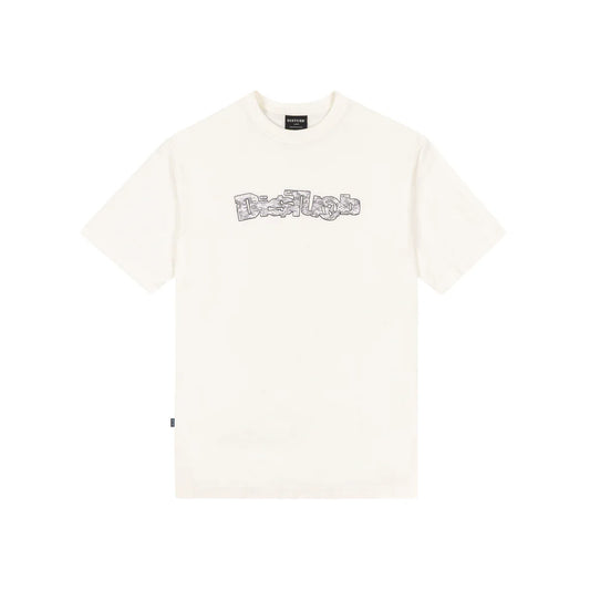 Snow Camo T-Shirt In Off-White - DISTURB LTDA