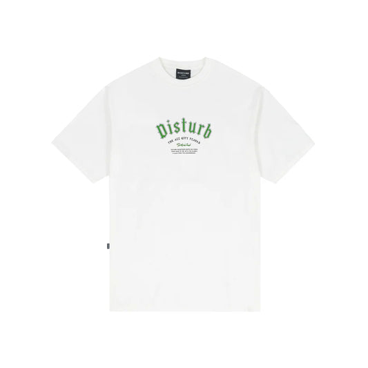 London T-Shirt In Off-White - DISTURB LTDA