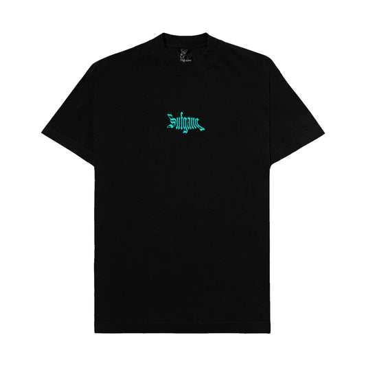 Tee Basic Black/Green Logo - SUFGANG