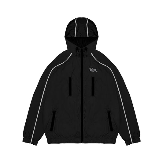 Track Jacket 3M Black - SUFGANG