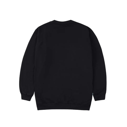 Fragments Crewneck In Black - DISTURB LTDA