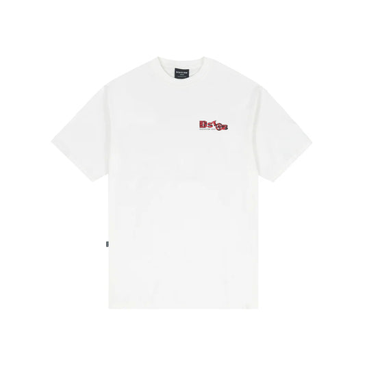 Snakeskin T-Shirt In Off-White - DISTURB LTDA