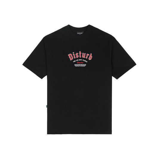 London T-Shirt In Black- DISTURB LTDA